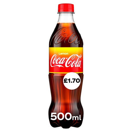 Coca Cola Lemon PM £1.70 500ml