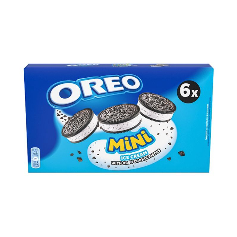 Oreo Sandwich Ice Cream Minis 6pk