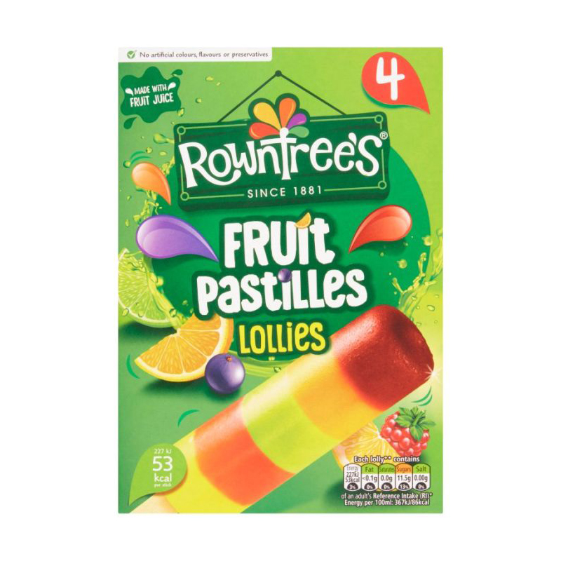 DUNIYA | Rowntrees Fruit Pastilles Lollies 4pk Thumbnail