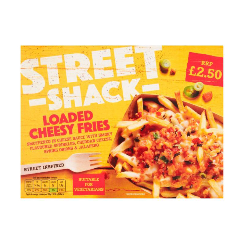 Street Shack Loaded Cheesy Fries 250g PM £2.50