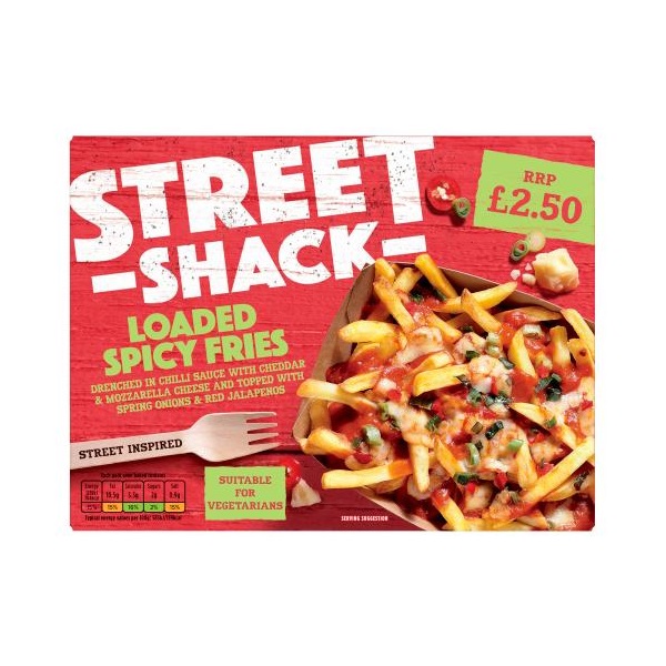 Street Shack Loaded Spicy Fries £2.50