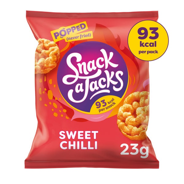 Snack a Jacks Sweet Chilli Rice Cakes 23g