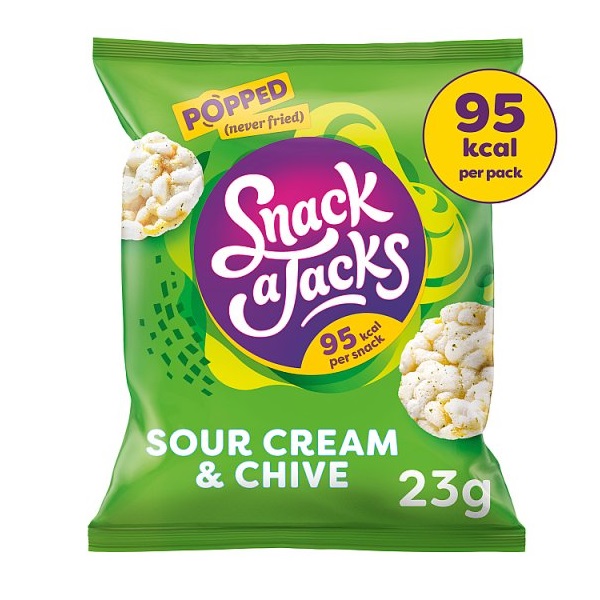 DUNIYA | Snack a Jacks Sour Cream & Chive Rice Cakes 23g Thumbnail