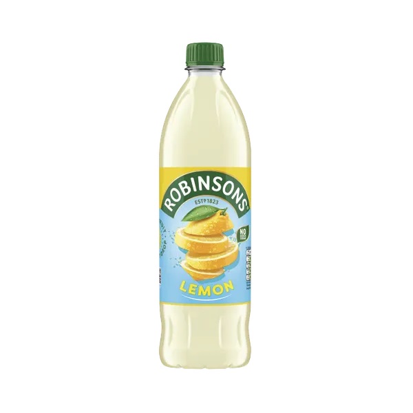 Robinsons NAS Double Concentrate Lemon Squash 1Ltr