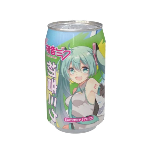 DUNIYA | Kawaji Hatsune Miku Summer Fruits Flavour Soda 330ml Thumbnail