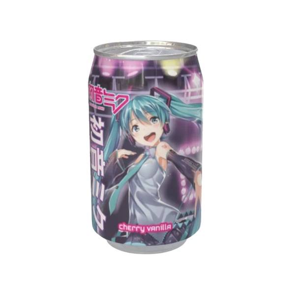 Kawaji Hatsune Miku Cherry Vanilla Flavour Soda 330ml