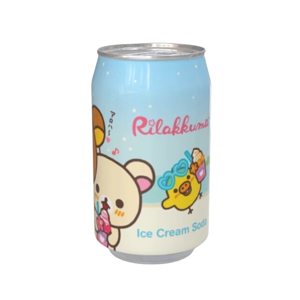 DUNIYA | Kawaji Rilakkuma Ice Cream Soda Flavour 330ml Thumbnail