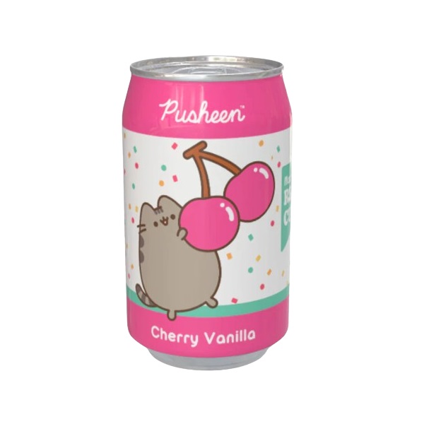 DUNIYA | Kawaji Pusheen Cherry Vanilla Flavour Soda 330ml Thumbnail