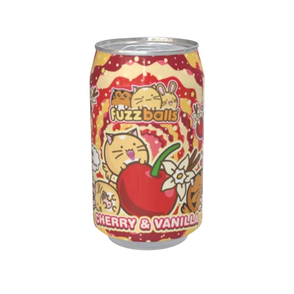 DUNIYA | Kawaji Fuzzballs Cherry Vanilla Flavour Soda 330ml Thumbnail