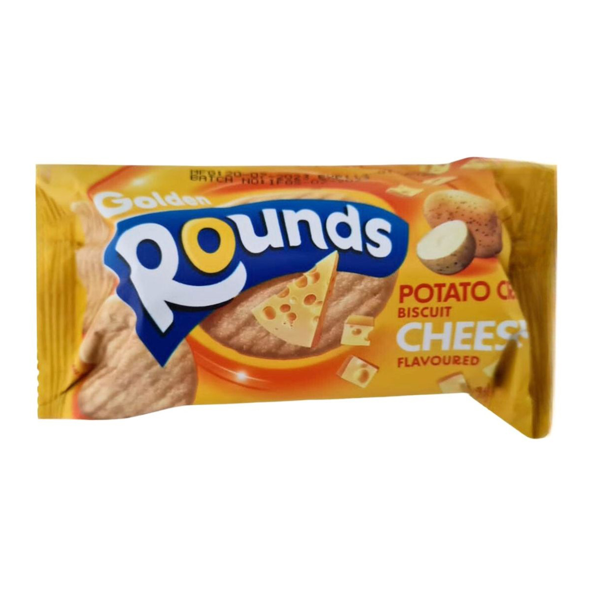 DUNIYA | Golden Rounds Potato Crisp Biscuit Cheese 80g Thumbnail