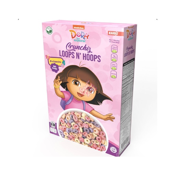 DUNIYA | Nickelodeon Dora The Explorer Loops N Hoops 375g Thumbnail