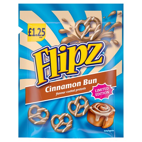 Flipz Pretzels Pouch Cinnamon Bun PM £1.49 80g