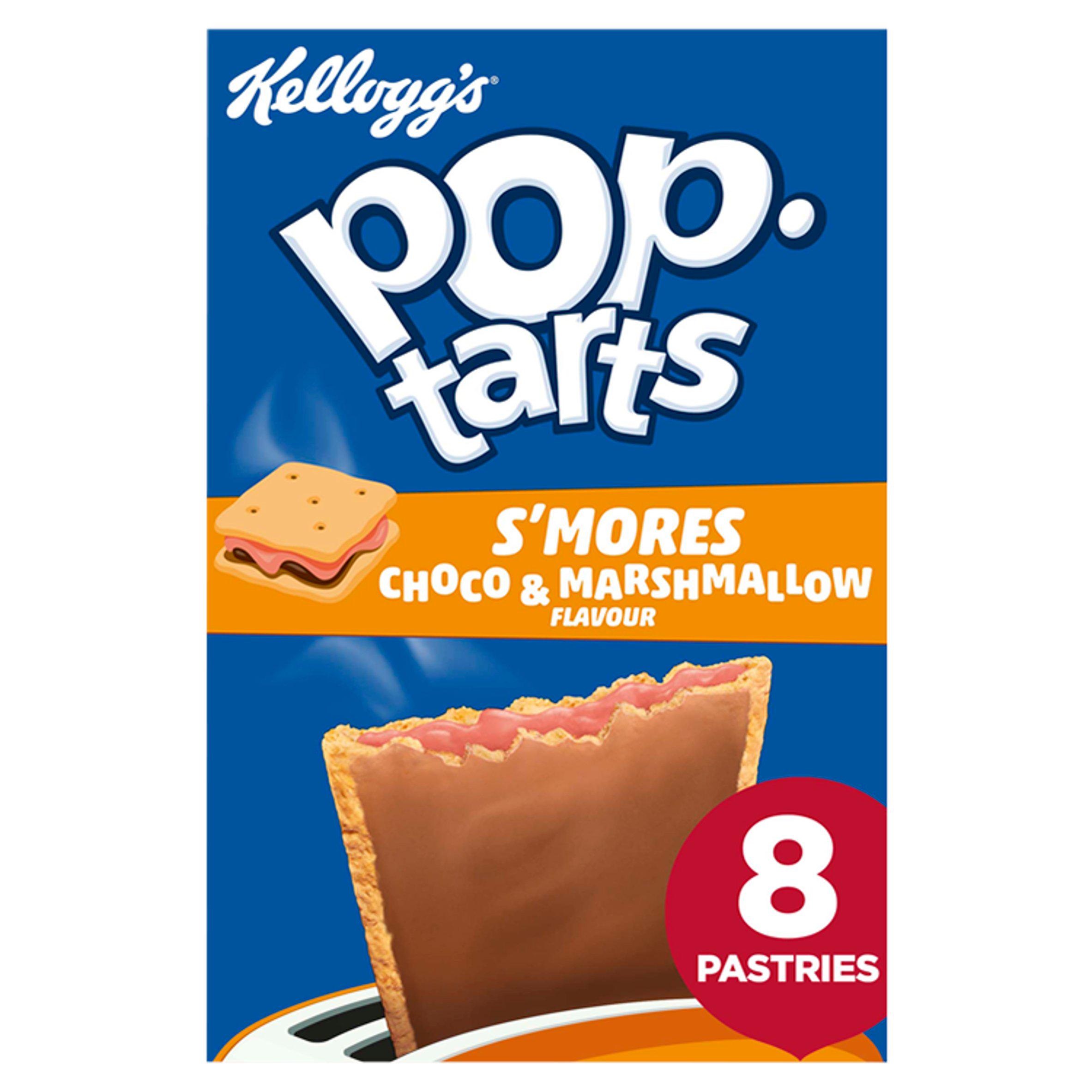 Kelloggs Pop Tarts Smores Pastry Snacks (8 x 48g)