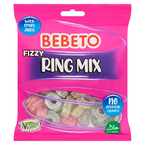 DUNIYA | Bebeto Fizzy Ring Mix 150g Thumbnail