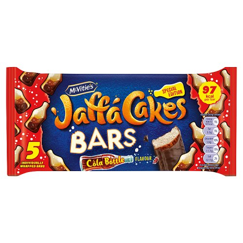 McVities Jaffa Cakes Cola Bar 5pk 