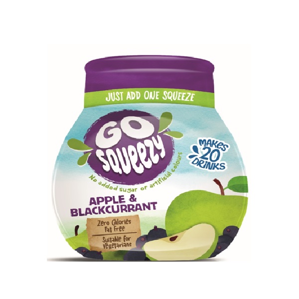 Go Squeezy Blackcurran & Apple Water Shot 66ml