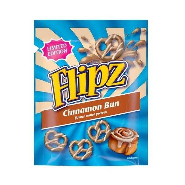 Flipz Pretzels Pouch Cinnamon Bun 90g 