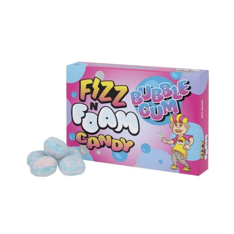 DUNIYA | Fizz N Foam Bubble Gum Flavour Candy 100g Thumbnail