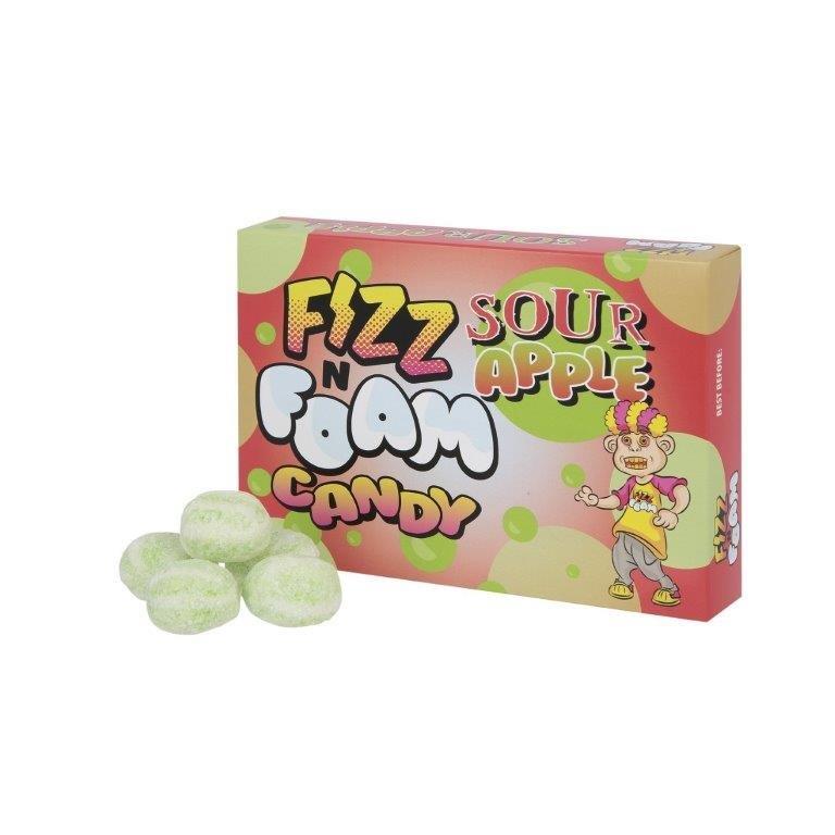 DUNIYA | Fizz N Foam Sour Apple Flavour Candy 100g Thumbnail