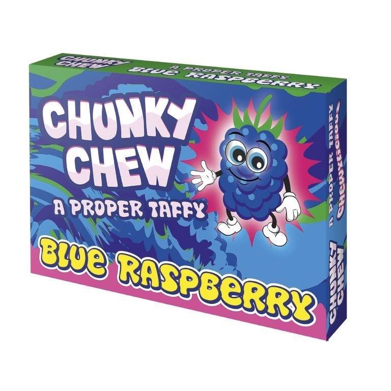 DUNIYA | Chunky Chews Blue Raspberry Flavour Candy 100g Thumbnail