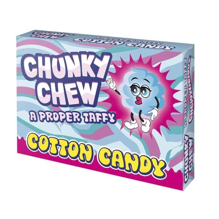 Chunky Chew Cotton Candy Flavour Candy 100g