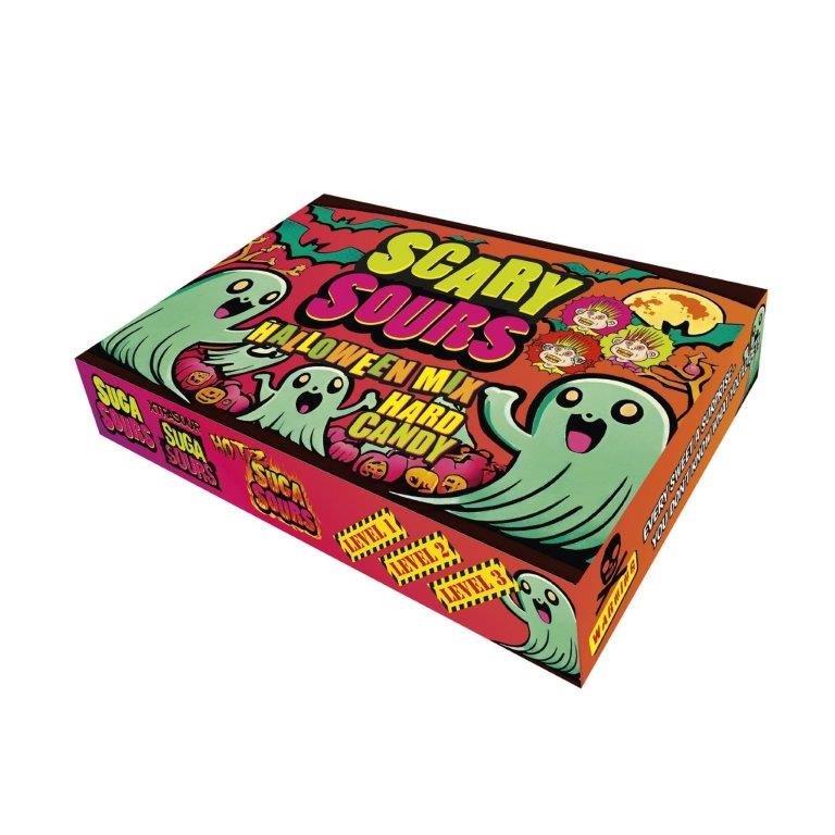 Scary Sours Ghost Themed Halloween Hard Candy 100g