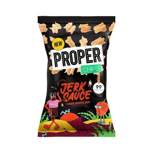 Proper Chickpea Chips Jerk Sauce 85g 