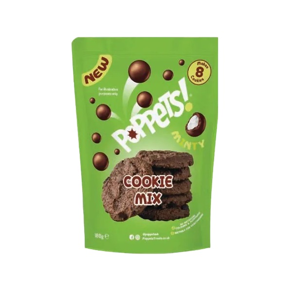 DUNIYA | Poppets Cookie Mix Mint 180g Thumbnail