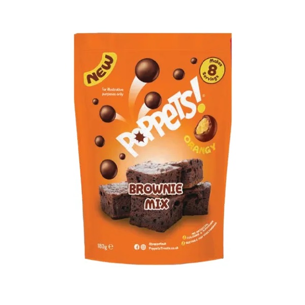 DUNIYA | Poppets Brownie Mix Orange 180g Thumbnail