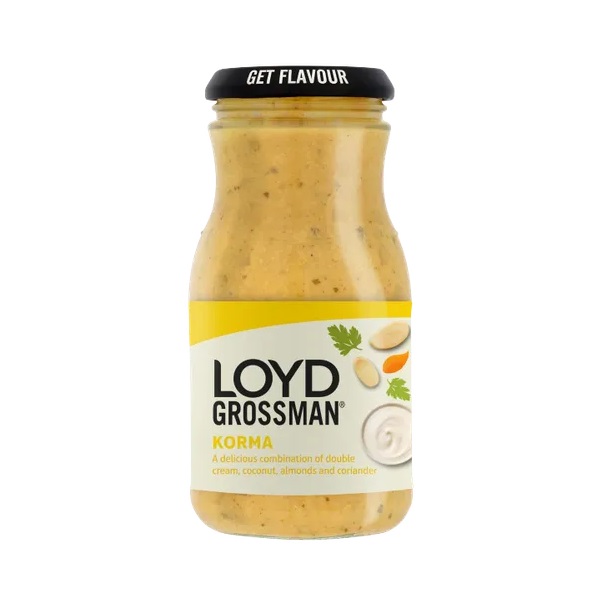 Loyd Grosman Korma Sauce 350g