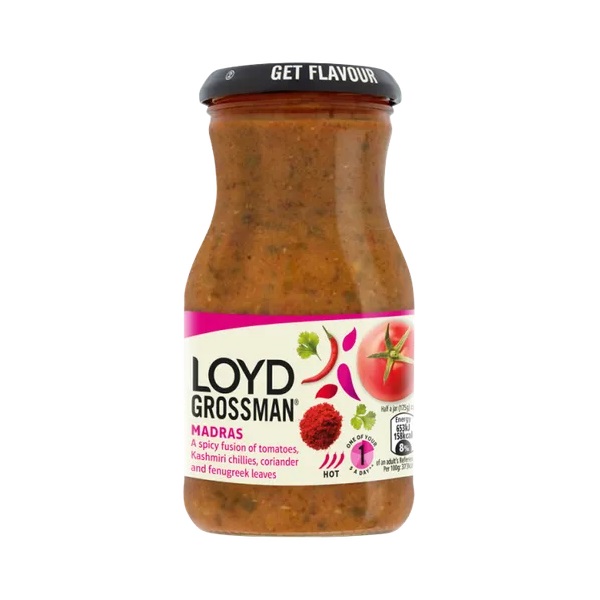 Loyd Grosman Madras Sauce 350g