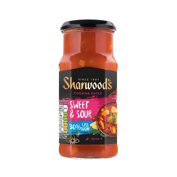 Sharwoods Reduced Sugar Sweet & Sour Sauce 425g