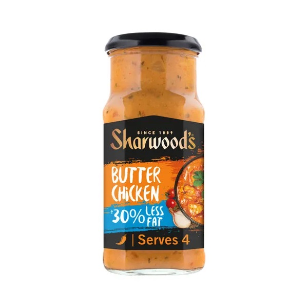 Sharwood 30% Less Fat Butter Chicken Sauce 420g