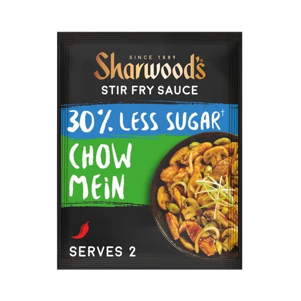 Sharwood 30% Less Sugar Stir Fry Chow Mein Sauce 120g