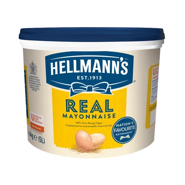 Hellmanns Real Mayonnaise 5Ltr