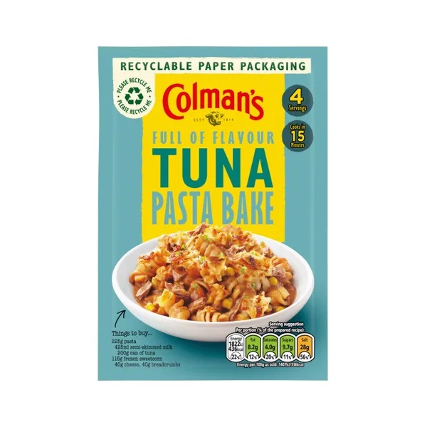 Colmans Tuna Pasta Bake Recipe Mix 44g