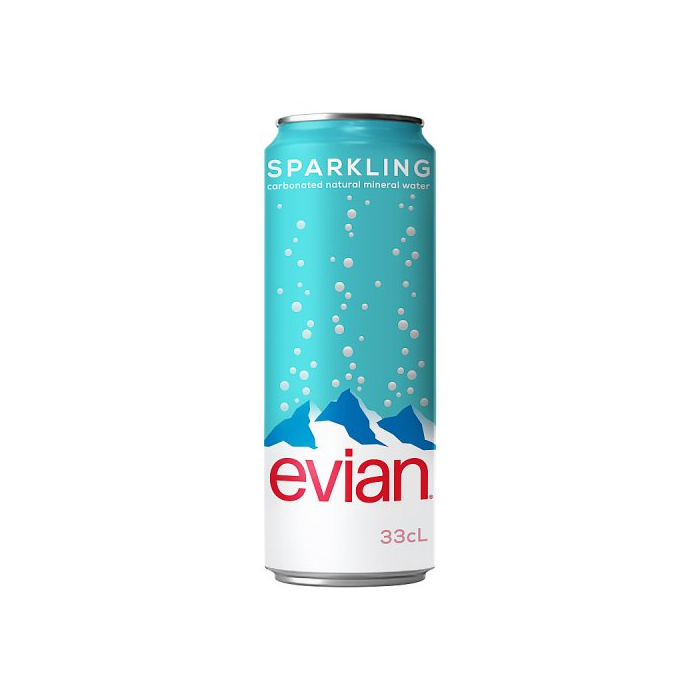 Evian Sparkling Water 330ml