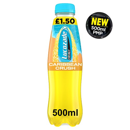 Lucozade Energy Caribbean PM £1.50 500ml