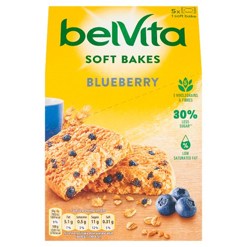 Belvita Soft Bakes Blueberry 250g