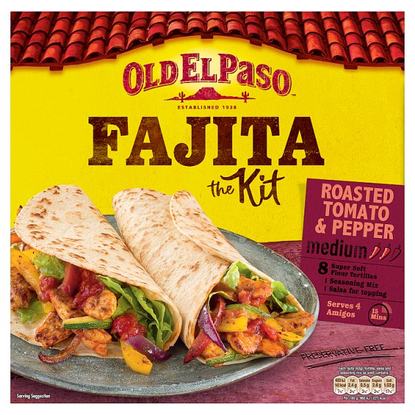 DUNIYA | Old El Paso Tomato & Pepper Fajita Kit 500g (HS) Thumbnail