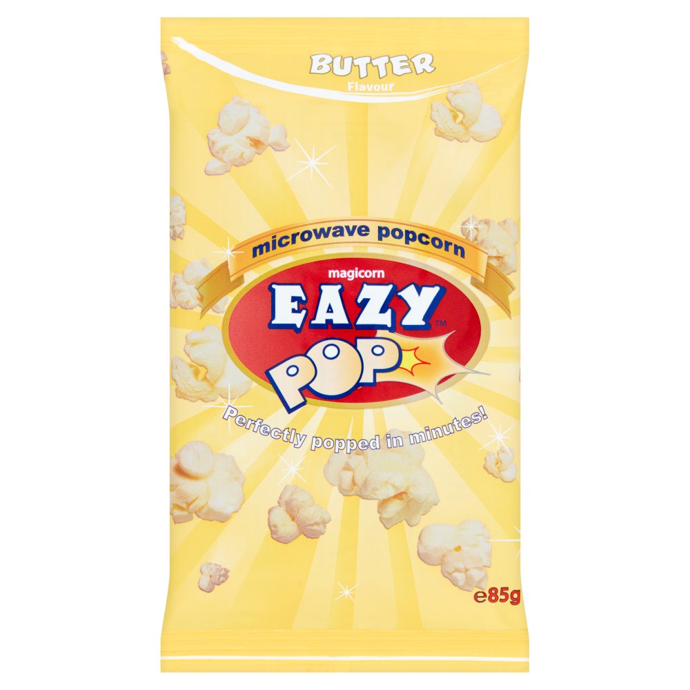 Eazy Pop Microwave Popcorn Butter 85g