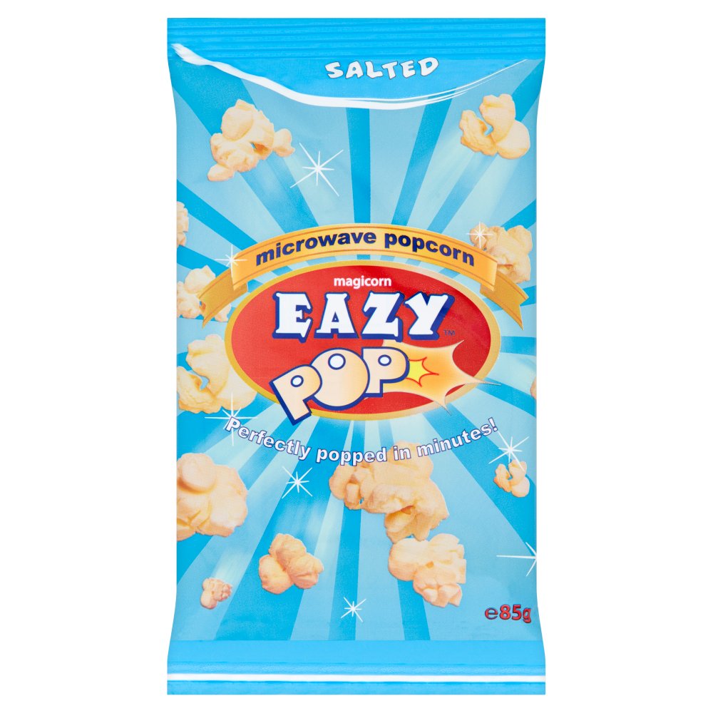 Eazy Pop Microwave Popcorn Salted 85g