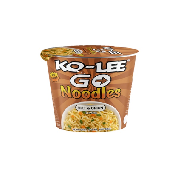 KO LEE Go Cups Beef & Onion 65g