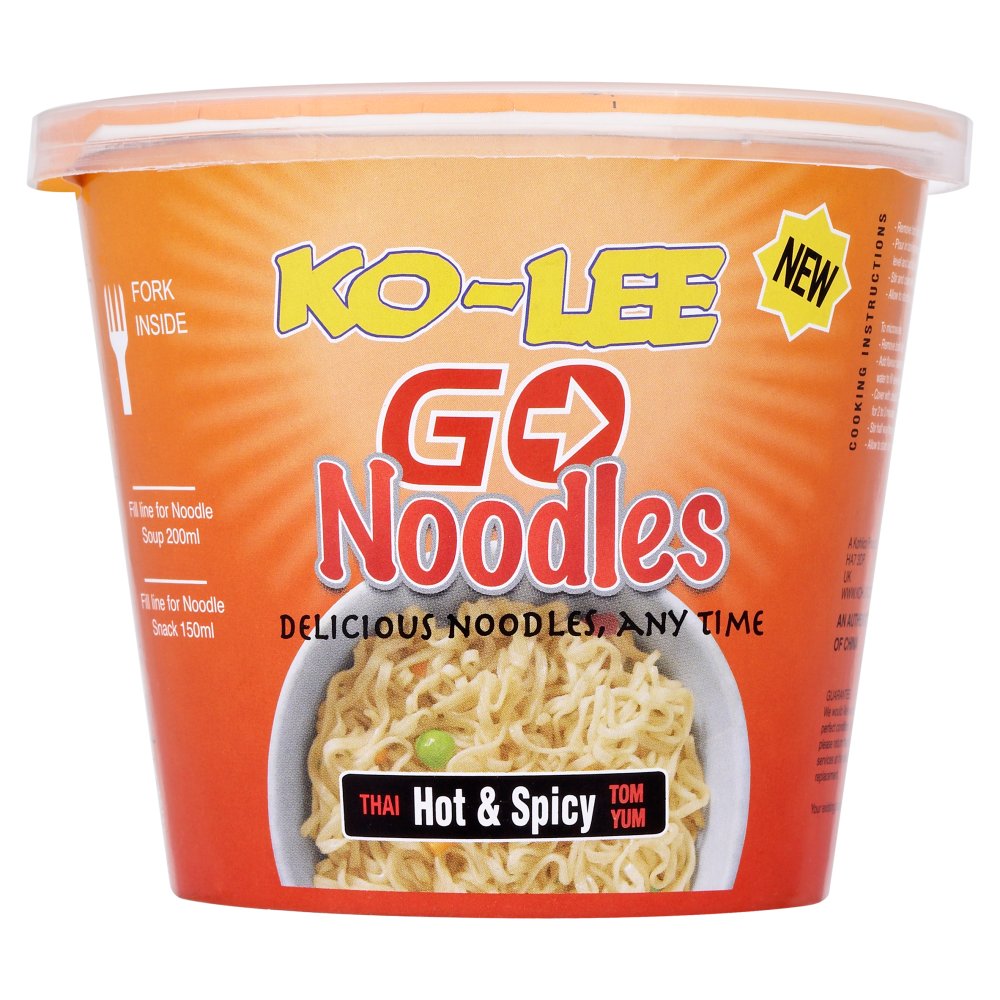 KO LEE Go Noodles Thai Hot & Spicy 65g