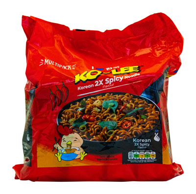 KO LEE Korean Spicy 4pk (4 x 70g) 280g