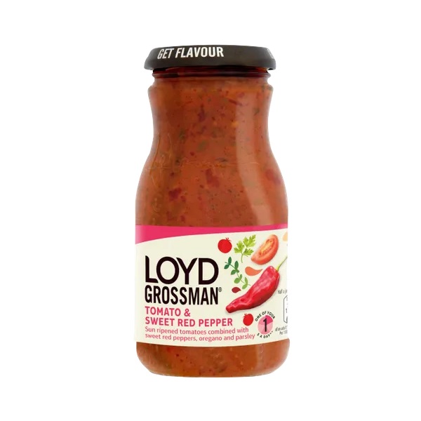 DUNIYA | Loyd Grossman Tomato & Sweet Red Pepper 350g Thumbnail