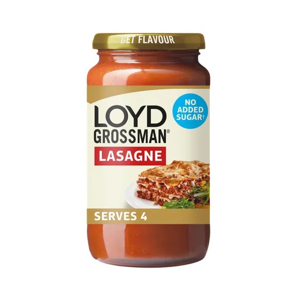 DUNIYA | Loyd Grossman No Added Sugar Red Lasagne Sauce 440g Thumbnail