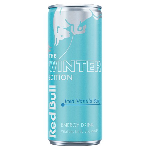 Red Bull Winter Edition Iced Vanilla Berry PM £1.55 250ml