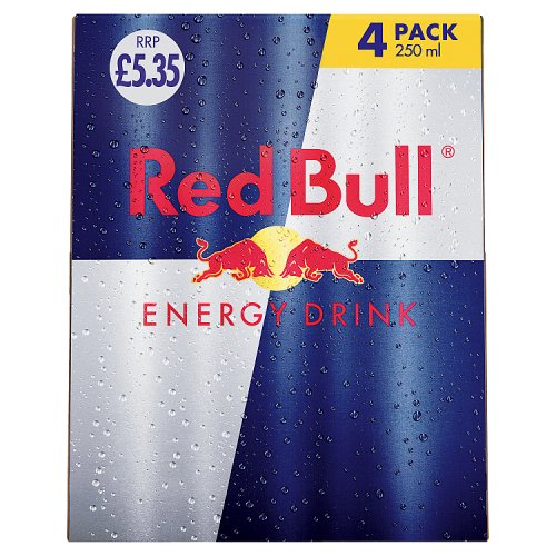 Red Bull Original 4pk PM £5.65 (4 x 250ml)