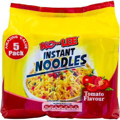 KO LEE Noodles Tomato 5pk (5 x 70g) 350g